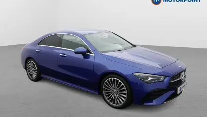 Used Mercedes CLA200 AMG Line Premium 163 HP (119 kW) 2025 Blue Coupe