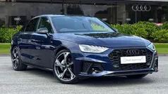 Blue Used 2024 Audi A4 Black Edition Sedan | £27,450 (Fair price)