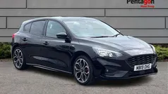 Black Used 2019 Ford Focus ST-Line X Hatchback | £12,495 (Fair price)
