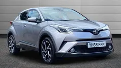 Silver Used 2018 Toyota C-HR Design SUV | £12,350 (Fair price)