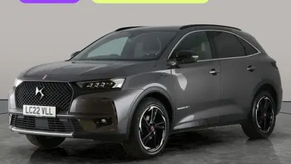 Used DS Automobiles DS7 Crossback Performance Line Plus 131 HP (96 kW) 2022 Grey SUV