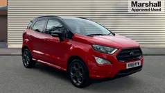 Red Used 2018 Ford Ecosport ST-Line SUV | £9,250 (Fair price)