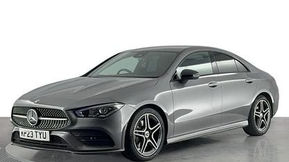 Usado Mercedes CLA220 AMG Line Premium 190 HP (139 kW) 2022 Cinzento Sedan