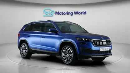 Używany Skoda Kodiaq SE L Executive 150 KM (110 kW) 2023 Niebieski SUV