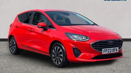 Used Ford Fiesta Titanium 100 HP (73 kW) 2023 Red Hatchback
