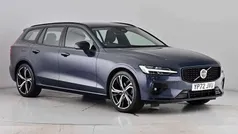 Denim blue Used 2022 Volvo V60 Plus Estate | £28,995 (Good price)