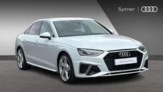 White Used 2023 Audi A4 S-Line Sedan | £23,500 (Fair price)