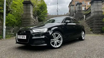 Usado Audi A3 S-Line 150 HP (110 kW) 2017 Preto Sedan
