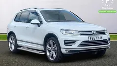 White Used 2017 VW Touareg R-line Plus SUV | £20,499 (Good price)