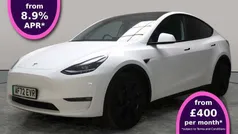 White Used 2022 Tesla Model Y Long Range SUV | £26,319 (Fair price)
