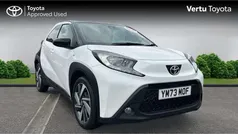 White Used 2023 Toyota Aygo Hatchback | £13,292 (Fair price)