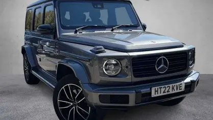 Used Mercedes G400 AMG line 330 HP (242 kW) 2022 Grey SUV