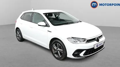 Used VW Polo R-line 95 HP (69 kW) 2023 White Hatchback