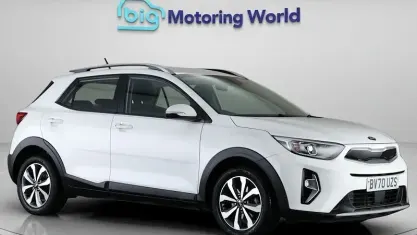 Used Kia Stonic 101 HP (74 kW) 2021 White SUV