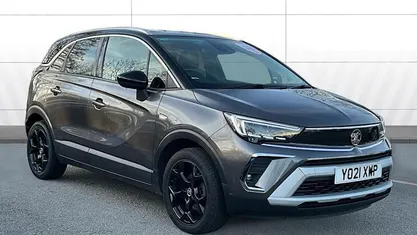 Used Vauxhall Crossland SRi 110 HP (80 kW) 2021 Grey SUV