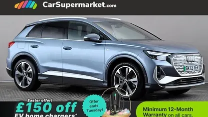 Used Audi Q4 e-tron S-Line 219 kW (299 HP) 2023 Blue SUV