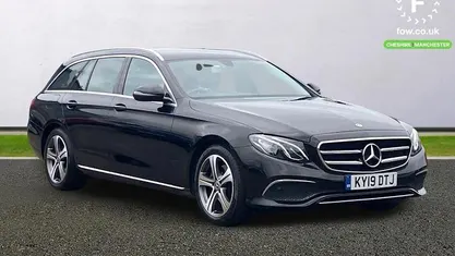 Used Mercedes E200 Active 184 HP (135 kW) 2019 Black Estate