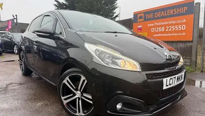 Black Used 2017 Peugeot 208 GT-line Hatchback | £6,450 (Fair price)