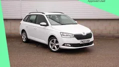 Moon white metallic Used 2022 Skoda Fabia SE Estate | £14,995 (Fair price)