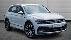 White Used 2017 VW Tiguan R-line SUV | £19,595 (Fair price)