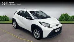 White Used 2022 Toyota Aygo PURE Hatchback | £11,166 (Fair price)