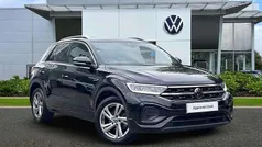 Black Used 2022 VW T-Roc R-line SUV | £20,591 (Fair price)