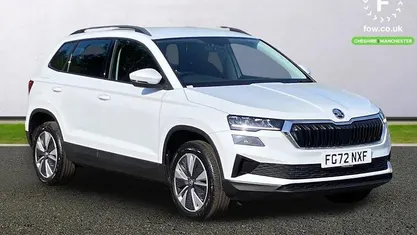 Used Skoda Karoq SE Drive 116 HP (85 kW) 2022 White SUV