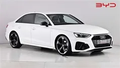Ibis white Used 2021 Audi A4 Black Edition Sedan | £22,690 (Fair price)