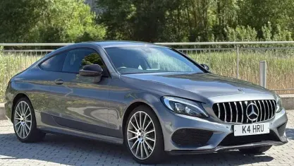 Used Mercedes C220 AMG line 170 HP (125 kW) 2018 Coupe