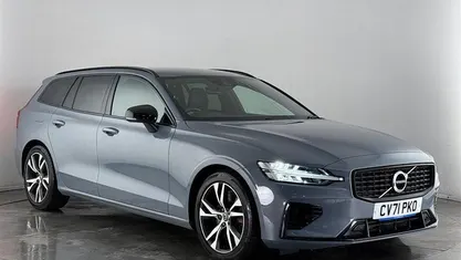 Grey Used 2021 Volvo V60 R-Design Estate | £19,500 (Good price)