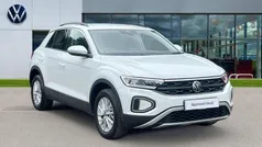 White Used 2022 VW T-Roc Life SUV | £17,093 (Fair price)