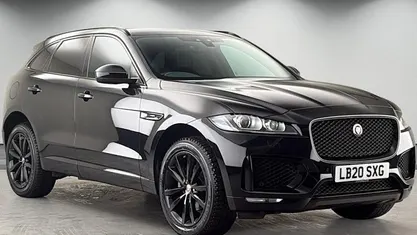 Second-hand Jaguar F-Pace Chequered Flag 250 CP (183 kW) 2020 Negru SUV