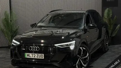 Używany Audi e-tron Black Edition 300 kW (408 KM) 2022 SUV