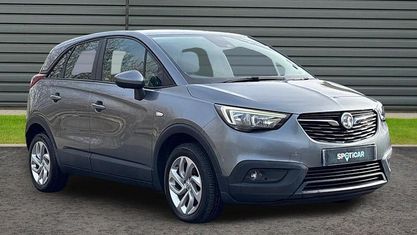 Begagnad Vauxhall Crossland X S 110 HK (80 kW) 2018 Grå SUV