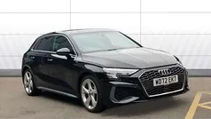 Black Used 2022 Audi A3 S-Line Hatchback | £20,492 (Fair price)
