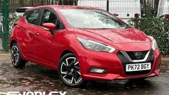 Red Used 2022 Nissan Micra Acenta Hatchback | £11,869 (Fair price)