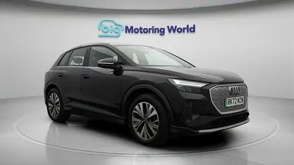 Black Used 2022 Audi Q4 e-tron Sport SUV | £20,500 (Fair price)