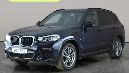 Used BMW X3 M Sport 190 HP (139 kW) 2021 Black SUV