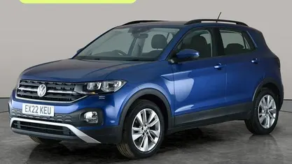 Used VW T-Cross SE 110 HP (80 kW) 2022 Blue SUV