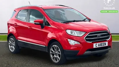 Used Ford Ecosport Titanium 101 HP (74 kW) 2018 Red SUV