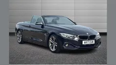 Black sapphire Used 2017 BMW 420 Sport Line Cabriolet | £12,490 (Fair price)