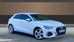 White Used 2023 Audi A3 S-Line Hatchback | £20,908 (Fair price)