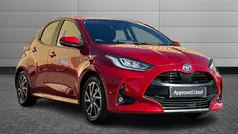 Red Used 2023 Toyota Yaris Hybrid Design Hatchback | £17,195 (Good price)