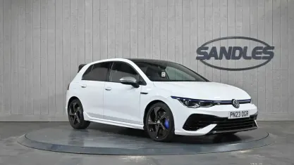 Used VW Golf VIII R 320 HP (235 kW) 2023 White Hatchback