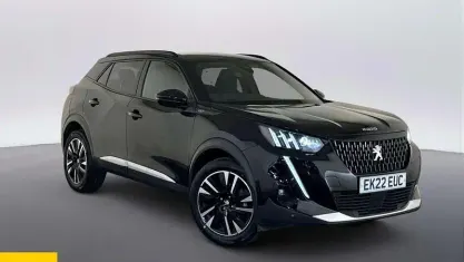 Second-hand Peugeot 2008 Premium 131 CP (96 kW) 2022 Negru SUV