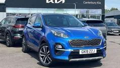 Blue Used 2019 Kia Sportage 4 SUV | £17,495 (Fair price)