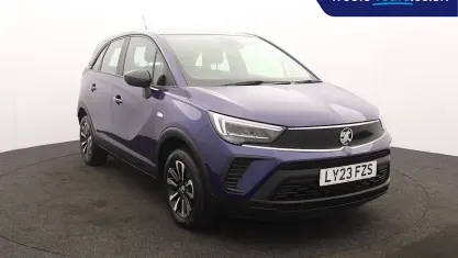 Used Vauxhall Crossland Design Edition 110 HP (80 kW) 2023 Blue SUV