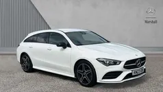 White Used 2023 Mercedes CLA200 Executive Estate | £23,619 (Fair price)