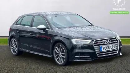 Used Audi S3 Sportback Comfort 310 HP (228 kW) 2017 Black Hatchback