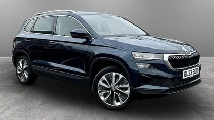 Used Skoda Karoq SE L 150 HP (110 kW) 2023 Blue SUV